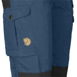 FJÄLLRÄVEN Fjällräven KIDS VIDDA TROUSERS Kinder Trekkinghose UNCLE BLUE -Outdoor-Sportgeschäft 131338016 d vidda g1000 trousers fjaellraeven
