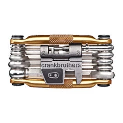 Crankbrothers MULTI-17 MULTITOOL, GOLD Fahrradwerkzeug GOLD -Outdoor-Sportgeschäft 180258 c multi17 tool crankbrothers