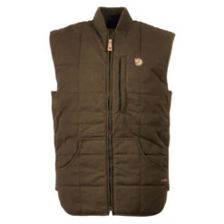 FJÄLLRÄVEN Fjällräven GRIMSEY VEST M Herren Weste DARK OLIVE
