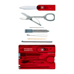 Victorinox SWISS CARD CLASSIC Multifunktionswerkzeug RUBIN