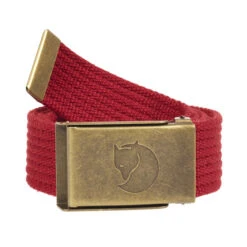 FJÄLLRÄVEN Fjällräven KIDS CANVAS BRASS BELT Kinder Gürtel LAVA
