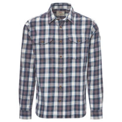 FJÄLLRÄVEN Fjällräven SINGI FLANNEL SHIRT LS M Herren Outdoor Hemd UNCLE BLUE