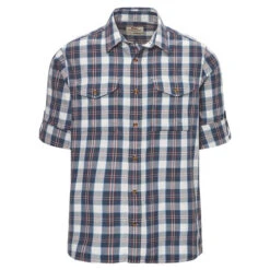 FJÄLLRÄVEN Fjällräven SINGI FLANNEL SHIRT LS M Herren Outdoor Hemd UNCLE BLUE -Outdoor-Sportgeschäft 254157009 c singi flannel shirt ls fjaellraeven 1