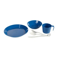 GSI CASCADIAN 1 PERSON TABLE SET Campinggeschirr BLAU
