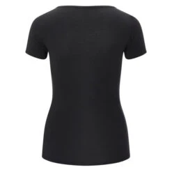 Icebreaker W MERINO SIREN SS SWEETHEART Damen Funktionsshirt BLACK -Outdoor-Sportgeschäft 283804055 e siren ss sweetheart icebreaker