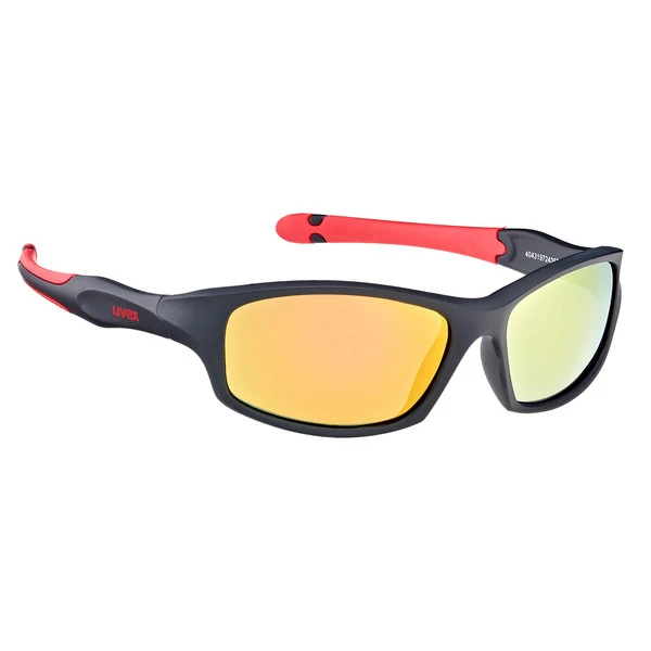 Uvex SPORTSTYLE 507 Kinder Sonnenbrille BLACK MAT RED 1 Uvex SPORTSTYLE 507 Kinder Sonnenbrille BLACK MAT RED