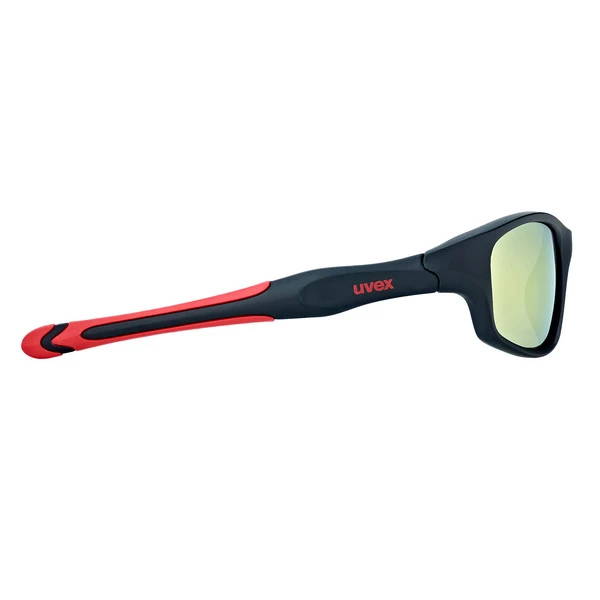 Uvex SPORTSTYLE 507 Kinder Sonnenbrille BLACK MAT RED 2 Uvex SPORTSTYLE 507 Kinder Sonnenbrille BLACK MAT RED – Bild 2
