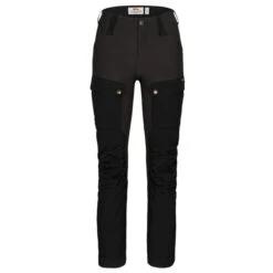 FJÄLLRÄVEN Fjällräven KEB TROUSERS W SHORT Damen Trekkinghose BLACK
