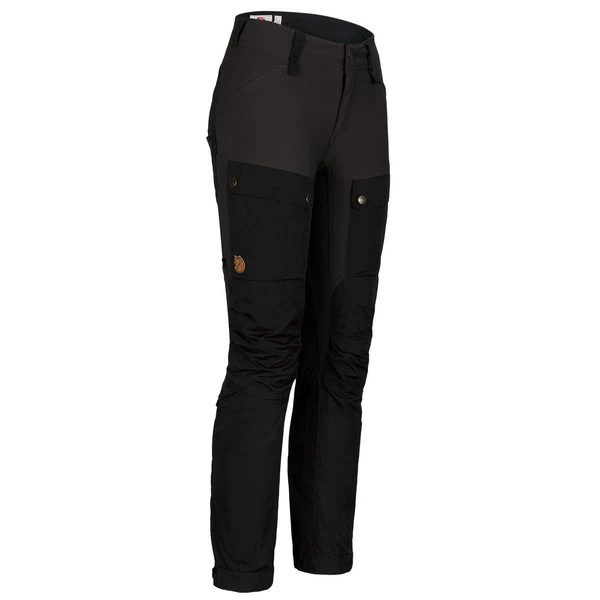 FJÄLLRÄVEN Fjällräven KEB TROUSERS W SHORT Damen Trekkinghose BLACK 2 FJÄLLRÄVEN Fjällräven KEB TROUSERS W SHORT Damen Trekkinghose BLACK – Bild 2