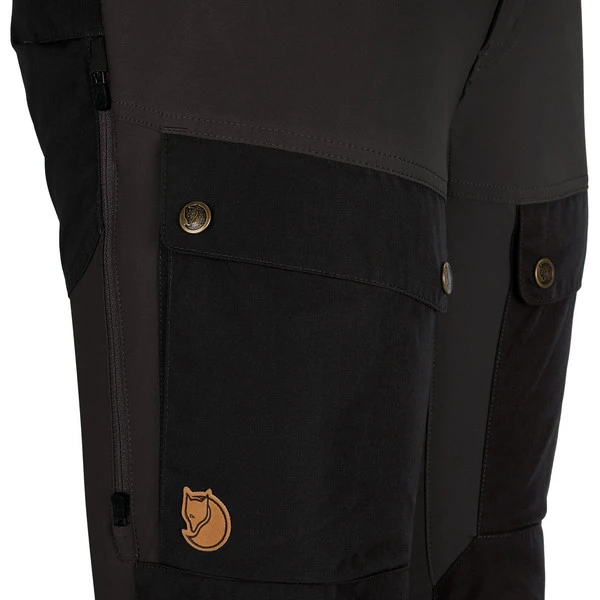 FJÄLLRÄVEN Fjällräven KEB TROUSERS W SHORT Damen Trekkinghose BLACK 4 FJÄLLRÄVEN Fjällräven KEB TROUSERS W SHORT Damen Trekkinghose BLACK – Bild 4