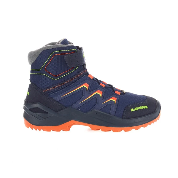 Lowa MADDOX WARM GTX MID Kinder Winterstiefel NAVY/ORANGE 1 Lowa MADDOX WARM GTX MID Kinder Winterstiefel NAVY/ORANGE