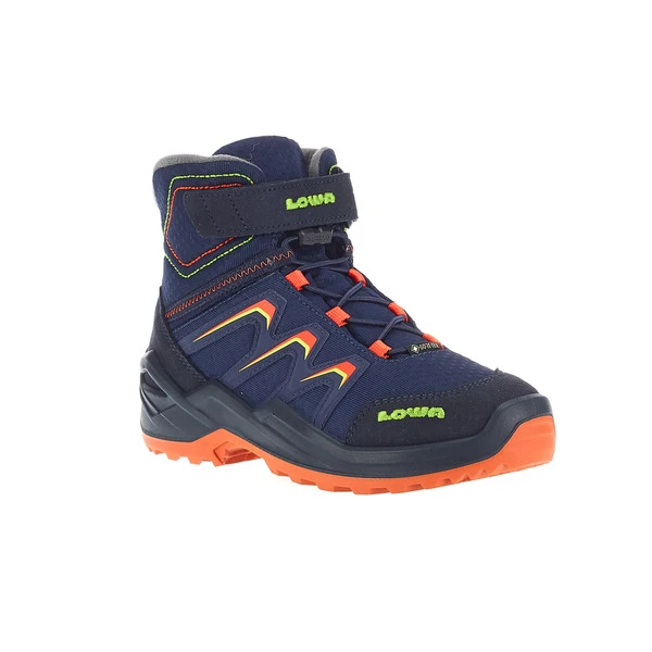Lowa MADDOX WARM GTX MID Kinder Winterstiefel NAVY/ORANGE 2 Lowa MADDOX WARM GTX MID Kinder Winterstiefel NAVY/ORANGE – Bild 2