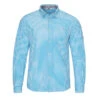 FRILUFTS AWARUA L/S SHIRT Herren Outdoor Hemd MEDITERRANIAN BLUE