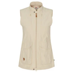 FJÄLLRÄVEN Fjällräven TRAVELLERS MT VEST W Damen Weste LIGHT BEIGE