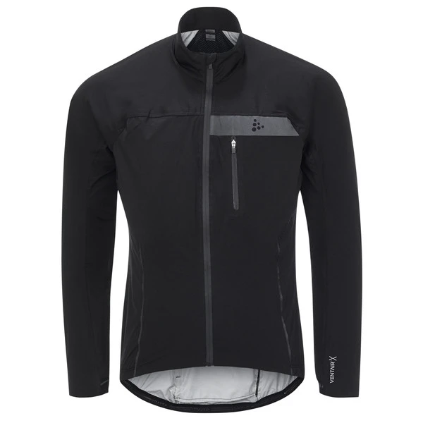 Craft SURGE RAIN JKT M Herren Regenjacke BLACK 1 Craft SURGE RAIN JKT M Herren Regenjacke BLACK