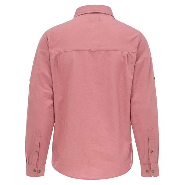 Craghoppers KIWI LINEN LONG SLEEVED SHIRT Herren Outdoor Hemd LT RADICCHIO 2 Craghoppers KIWI LINEN LONG SLEEVED SHIRT Herren Outdoor Hemd LT RADICCHIO – Bild 2