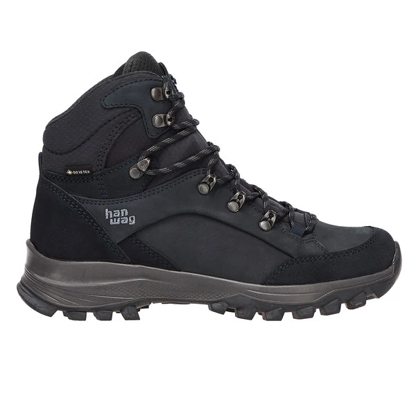 Hanwag BANKS NARROW LADY GTX Damen Wanderstiefel NAVY/ASPHALT 1 Hanwag BANKS NARROW LADY GTX Damen Wanderstiefel NAVY/ASPHALT