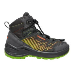 Lowa ZIRROX GTX MID JUNIOR Kinder Wanderstiefel ANTHRAZIT/FLAME
