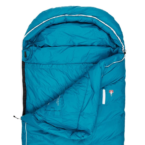 Grüezi Bag BIOPOD DOWNWOOL SUBZERO COMFORT AUTUMN BLUE 2 Grüezi Bag BIOPOD DOWNWOOL SUBZERO COMFORT AUTUMN BLUE – Bild 2