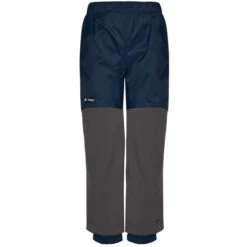 Vaude ESCAPE PANTS VI Kinder Regenhose DARK SEA