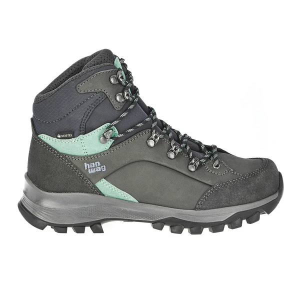 Hanwag ALTA BUNION II LADY GTX Damen Wanderstiefel ASPHALT/MINT 1 Hanwag ALTA BUNION II LADY GTX Damen Wanderstiefel ASPHALT/MINT