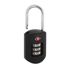 Pacsafe PROSAFE 1000 COMBINATION PADLOCK Gepäcksicherung BLACK -Outdoor-Sportgeschäft 5637879586 c prosafe 1000 tsa combination padlock pacsafe 24