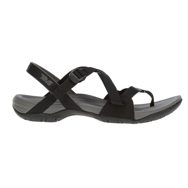 Teva ASCONA CROSS STRAP Damen Outdoor Sandalen BLACK 1 Teva ASCONA CROSS STRAP Damen Outdoor Sandalen BLACK