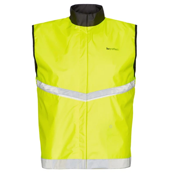 HeyReflect LED HIGH VISIBILITY ADULT VEST Unisex Weste GELB/SCHWARZ 2 HeyReflect LED HIGH VISIBILITY ADULT VEST Unisex Weste GELB/SCHWARZ – Bild 2
