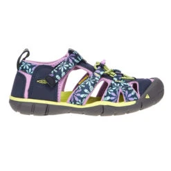 Keen SEACAMP II CNX Y Kinder Freizeitsandalen BLACK IRIS/AFRICAN VIOLET