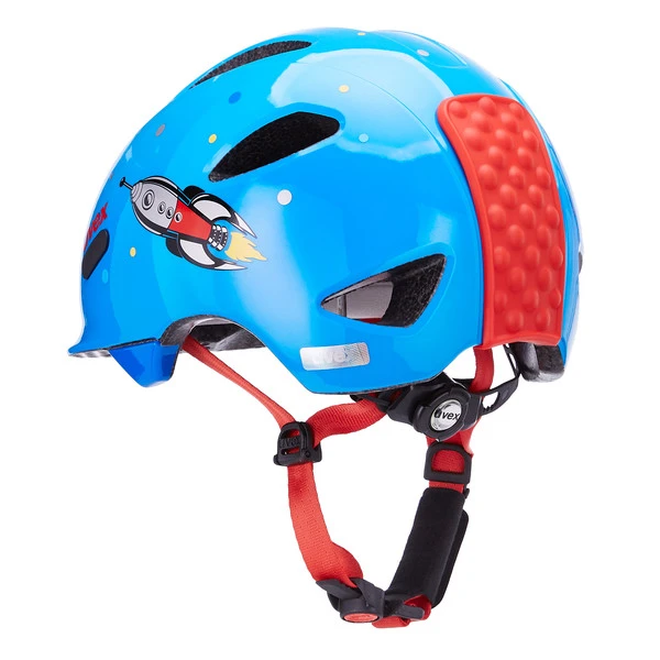 Uvex OYO STYLE Kinder Fahrradhelm BLUE ROCKET 3 Uvex OYO STYLE Kinder Fahrradhelm BLUE ROCKET – Bild 3