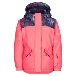 Kamik CAMILEILAN Kinder Winterjacke CORAL/NAVY