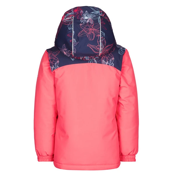 Kamik CAMILEILAN Kinder Winterjacke CORAL/NAVY 2 Kamik CAMILEILAN Kinder Winterjacke CORAL/NAVY – Bild 2
