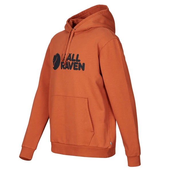 Fjällräven FJÄLLRÄVEN LOGO HOODIE M Herren Kapuzenpullover TERRACOTTA BROWN 2 Fjällräven FJÄLLRÄVEN LOGO HOODIE M Herren Kapuzenpullover TERRACOTTA BROWN – Bild 2