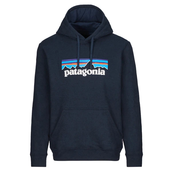 Patagonia P-6 LOGO UPRISAL HOODY Unisex Kapuzenpullover NEW NAVY