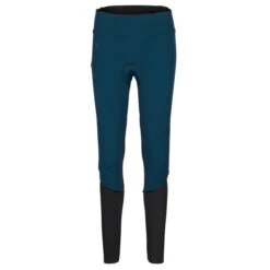 Vaude KURO WARM HYBRID TIGHTS Damen Radlerhose DARK SEA