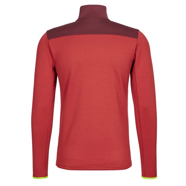 Ortovox FLEECE LIGHT ZIP NECK M Herren Fleecepullover CLAY ORANGE 2 Ortovox FLEECE LIGHT ZIP NECK M Herren Fleecepullover CLAY ORANGE – Bild 2