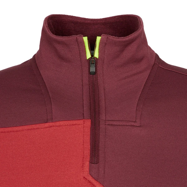 Ortovox FLEECE LIGHT ZIP NECK M Herren Fleecepullover CLAY ORANGE 4 Ortovox FLEECE LIGHT ZIP NECK M Herren Fleecepullover CLAY ORANGE – Bild 4