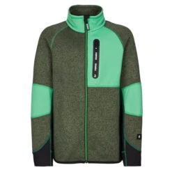 Reima FLEECE SWEATER LIUKUEN Kinder Fleecejacke THYME GREEN