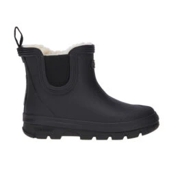 Tretorn AKTIV CHELSEA WINTER Kinder Gummistiefel Gefüttert BLACK