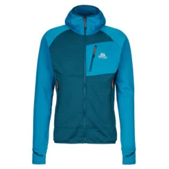 Mountain Equipment ECLIPSE HOODED MENS JACKET Herren Fleecejacke MAJOLICA/MYKONOS