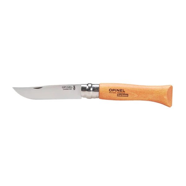 Opinel CARBON NICHT ROSTFREI BLISTER Klappmesser BUCHE 1 Opinel CARBON NICHT ROSTFREI BLISTER Klappmesser BUCHE