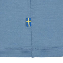 FJÄLLRÄVEN Fjällräven ABISKO WOOL LOGO SS M Herren Funktionsshirt DAWN BLUE -Outdoor-Sportgeschäft 5637996764 d abisko wool logo ss m fjaellraeven 24