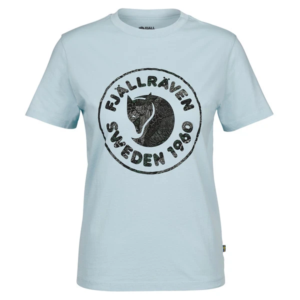 FJÄLLRÄVEN Fjällräven KÅNKEN ART LOGO TEE W Damen T-Shirt SKY BLUE 1 FJÄLLRÄVEN Fjällräven KÅNKEN ART LOGO TEE W Damen T-Shirt SKY BLUE