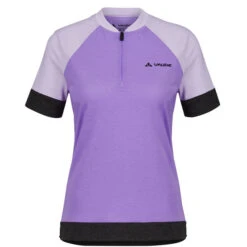 Vaude WO ALTISSIMO Q-ZIP SHIRT Damen Fahrradtrikot LIMONIUM