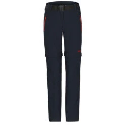 CMP PANT ZIP OFF STRETCH Kinder Softshellhose ANTRACITE-CAMPARI