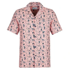 Craghoppers NOSIBOTANICAL HULA SHORT SLEEVED SHIRT Herren Outdoor Hemd CHALKP PRINT