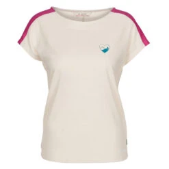 Vaude NEYLAND T-SHIRT Damen Funktionsshirt ECRU/DRAGON FRUIT