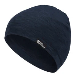Jack Wolfskin TRAVEL BEANIE K Kinder Mütze NIGHT BLUE