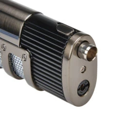 V-Fire PLUTO 3ER JET SCHWARZ GUN Feuerzeug SCHWARZ / GUN -Outdoor-Sportgeschäft 5638018732 d pluto 3er jet schwarz gun vfire 24