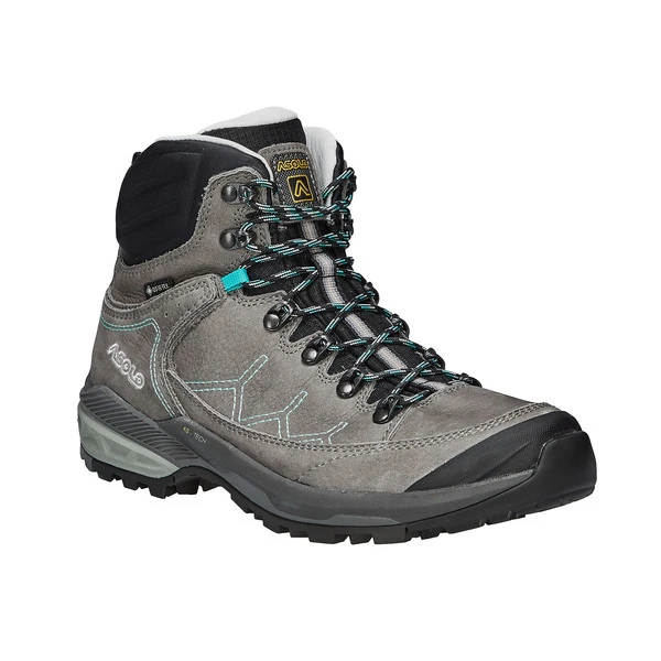 Asolo FALCON EVO NBK GV ML Damen Wanderstiefel GRAPHITE/AQUA GREEN 2 Asolo FALCON EVO NBK GV ML Damen Wanderstiefel GRAPHITE/AQUA GREEN – Bild 2